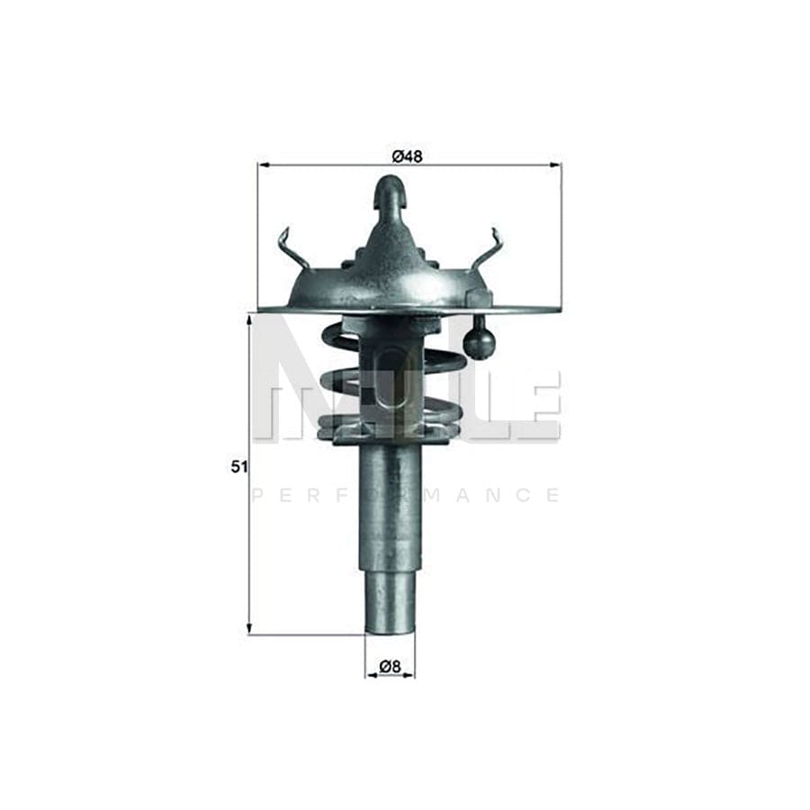MAHLE ORIGINAL TX 106 90D Engine thermostat Opening Temperature: 90��C | ML Performance Car Parts