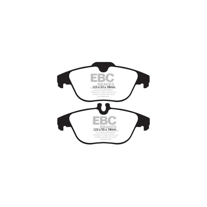 EBC PDKR590 Mercedes-Benz C207 Ultimax Rear Brake Pad & Plain Disc Kit 2 | ML Performance UK Car Parts