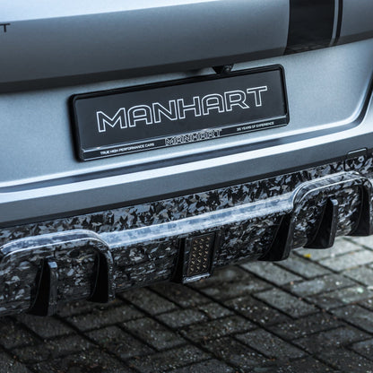 MANHART MH3F9611005 FORGED CARBON REAR DIFFUSER FOR BMW F96 X6M (COMPETITION)
