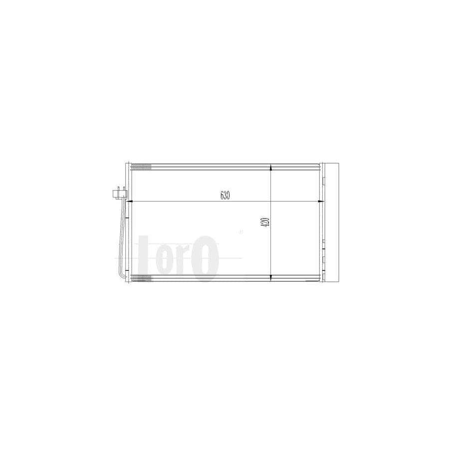 Abakus 0040160018 Air Conditioning Condenser | ML Performance UK