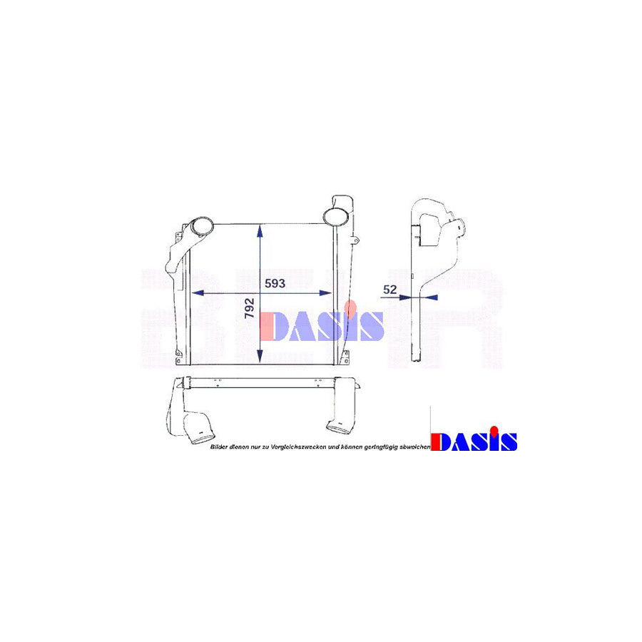 AKS Dasis 137240N Intercooler | ML Performance UK