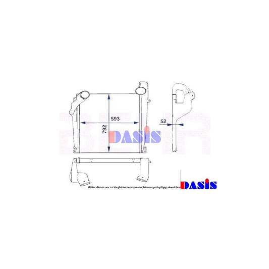 AKS Dasis 137240N Intercooler | ML Performance UK