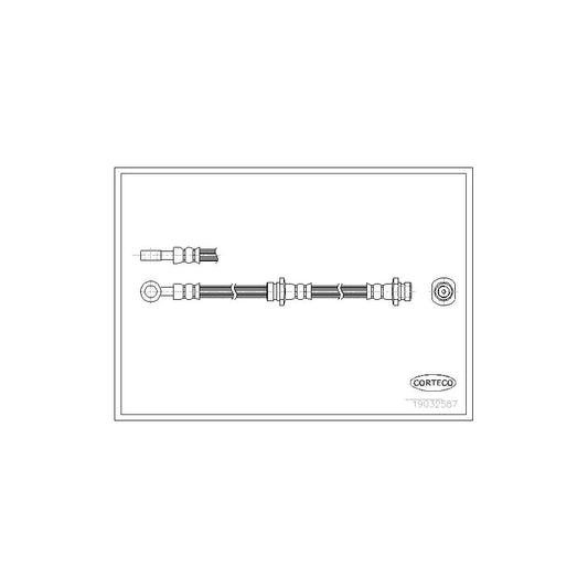 Corteco 19032587 Brake Hose | ML Performance UK