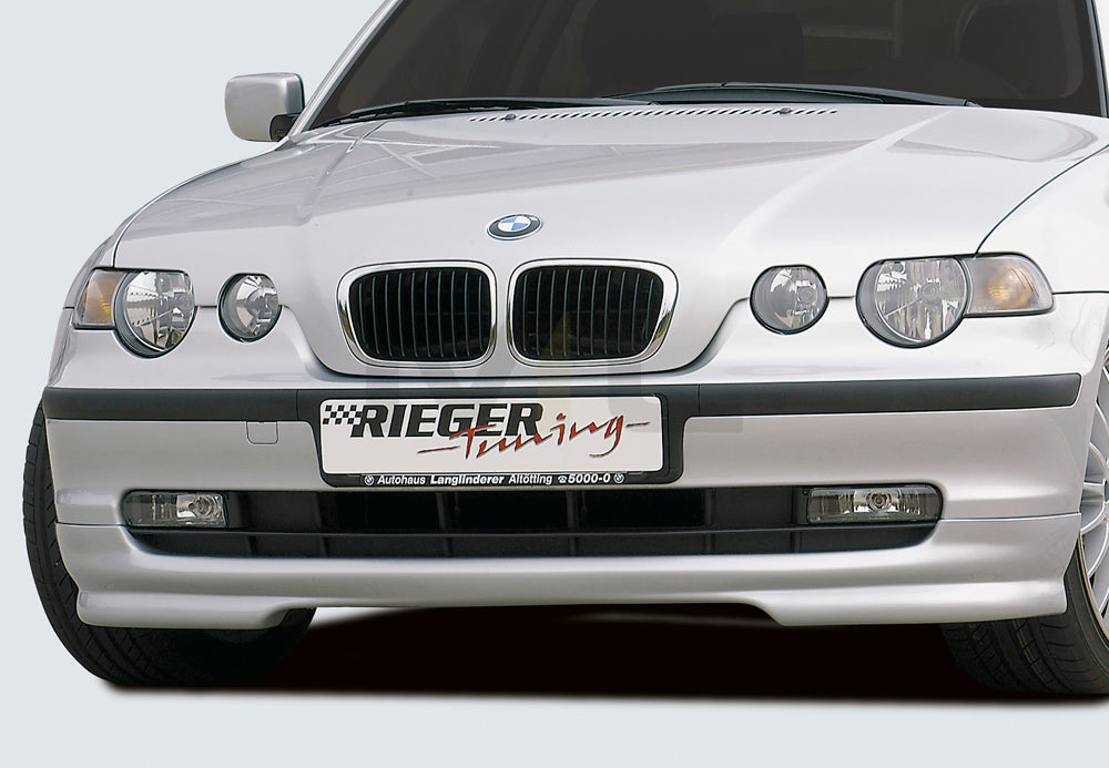Rieger 00050301 BMW 3 Series E46 Front Splitter 1 | ML Performance UK Car Parts