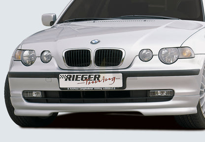 Rieger 00050301 BMW 3 Series E46 Front Splitter 1 | ML Performance UK Car Parts