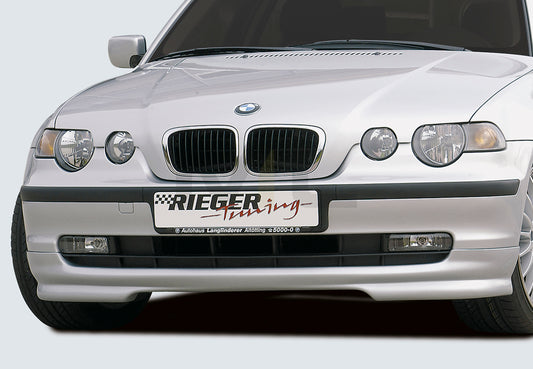 Rieger 00050301 BMW 3 Series E46 Front Splitter 1 | ML Performance UK Car Parts