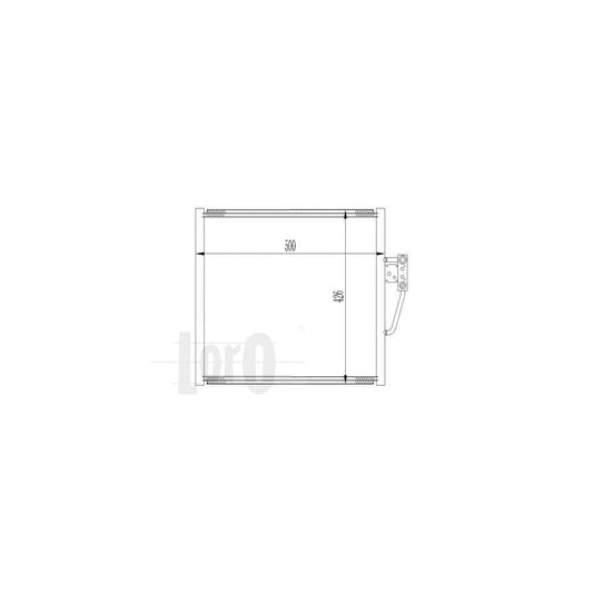 Abakus 0040160011 Air Conditioning Condenser | ML Performance UK