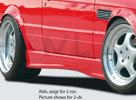 Rieger 00038035 BMW 3 Series E30 Side Skirt 1 | ML Performance UK Car Parts