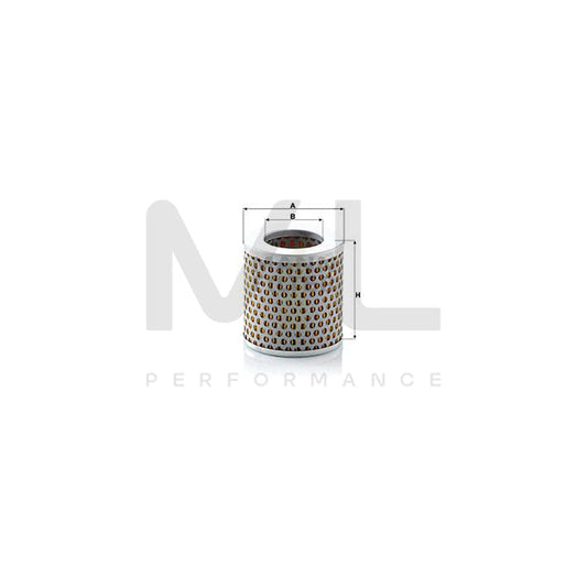 MANN-FILTER C 75 Air Filter Filter Insert | ML Performance Car Parts