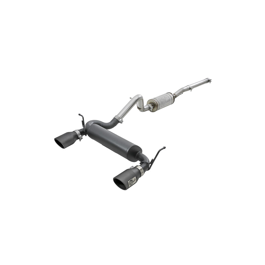  aFe 49-48062-B Cat-Back Exhaust System Jeep Wrangler (JK) 07-18 V6-3.6L/3.8L  | ML Performance UK Car Parts