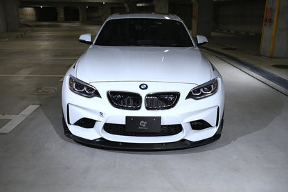 3D Design 3101-28711 BMW Carbon Fiber Front Lip Spoiler Only