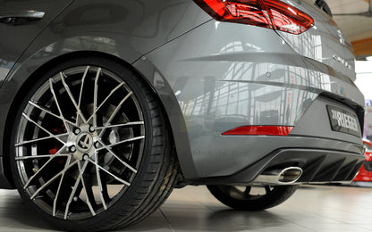 Rieger 00027037 SEAT 5F Leon Cupra Rear Diffuser 5 | ML Performance UK Car Parts
