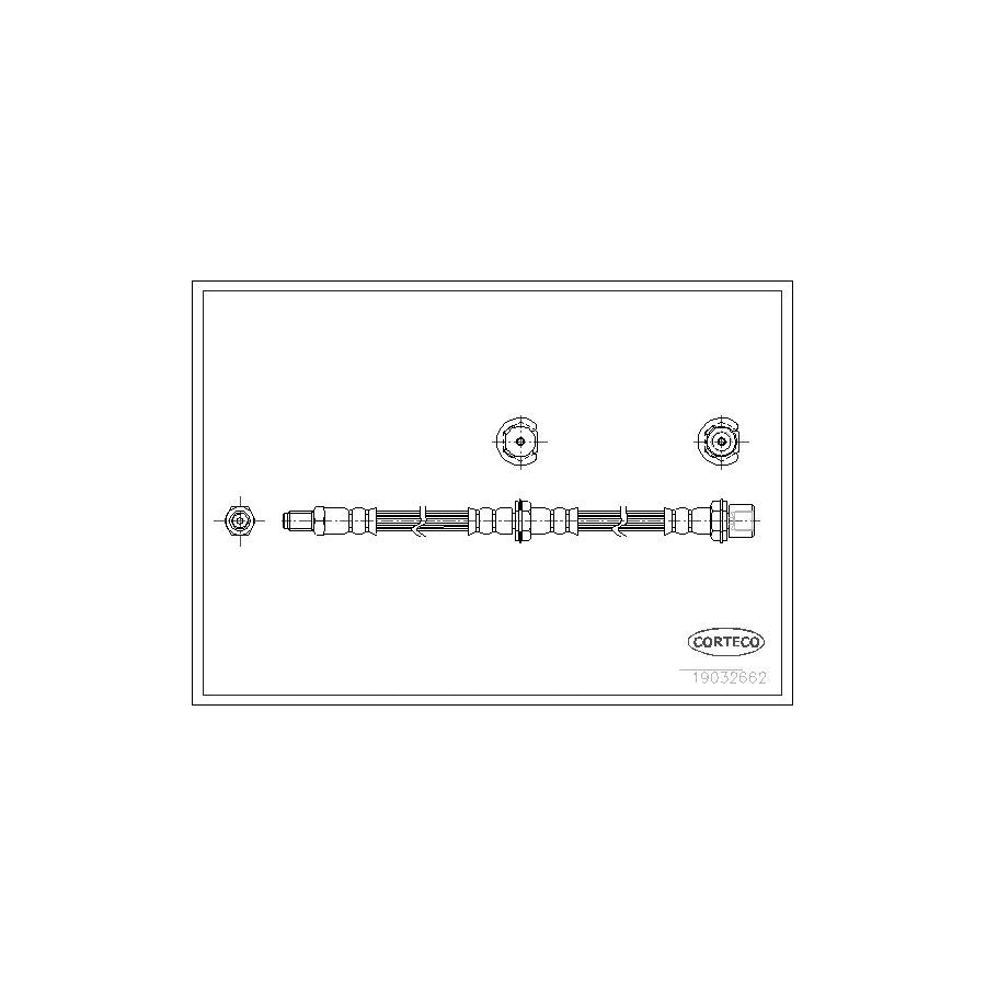 Corteco 19032662 Brake Hose | ML Performance UK