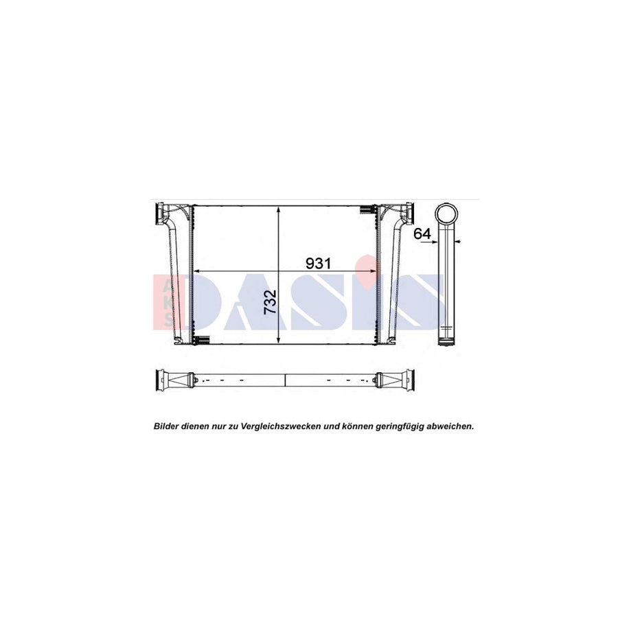AKS Dasis 267025N Intercooler | ML Performance UK