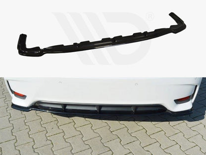 Maxton Design LE-CT-1F-H-RD1T Central Rear Splitter Lexus Ct MK1 Facelift (without Vertical Bars) (2013-2017) | ML Performance UK Car Parts