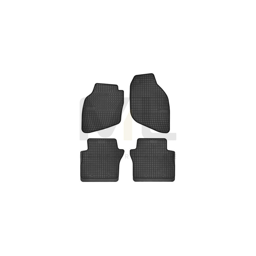 FROGUM Tailored 0838 Floor mat set Elastomer, Front and Rear, Quantity: 4, Black | ML Performance Car Parts