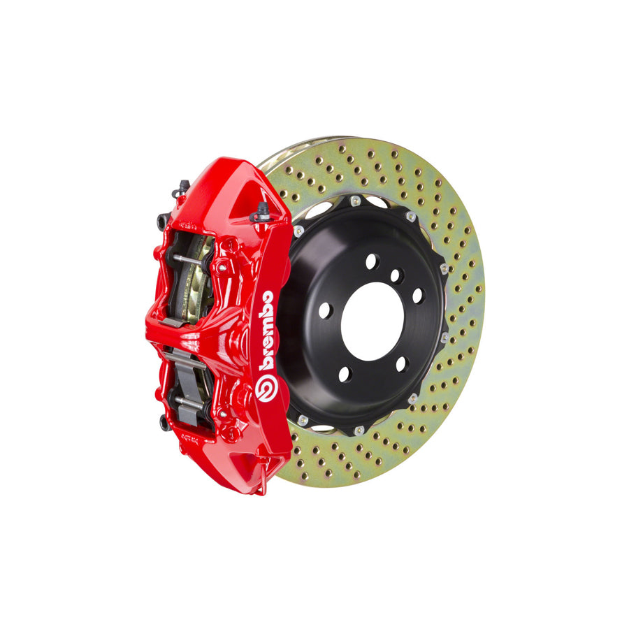 Brembo 1M1.8018A Dodge Viper Front GT 6-Pistons Drilled 2-piece Big Brake Kit 355x32mm