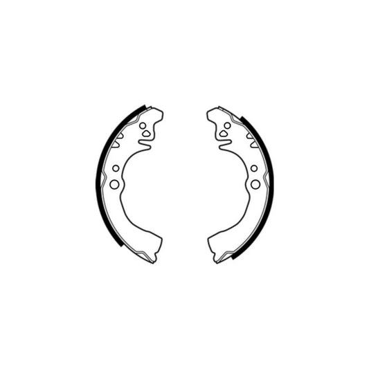 ABE C06017ABE Brake Shoe Set