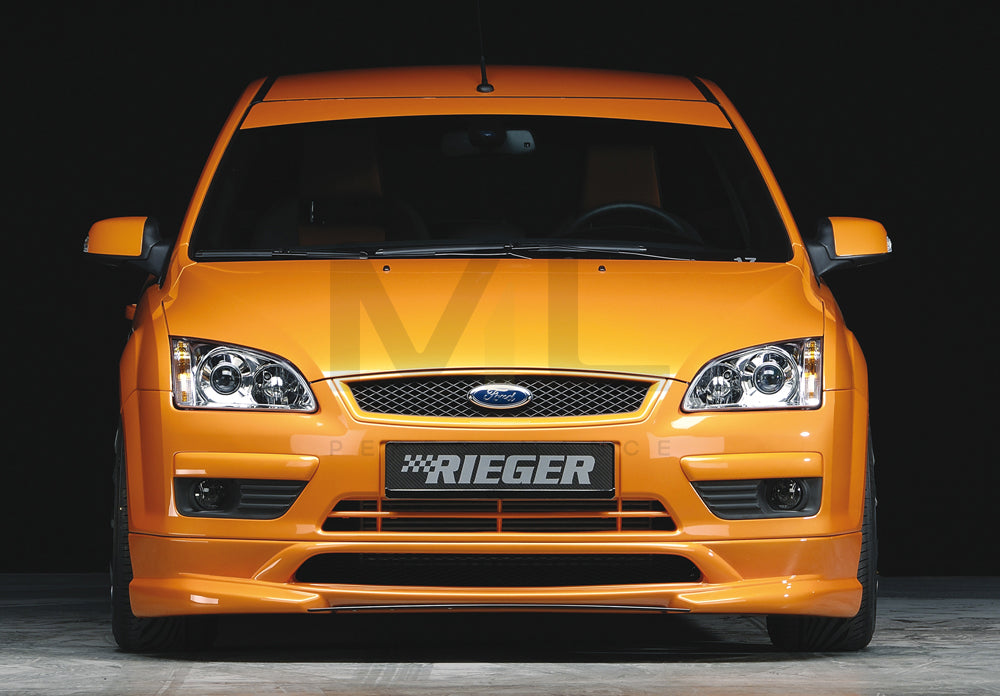 Rieger 00034130 Ford Focus 2 Front Splitter 4 | ML Performance UK Car Parts