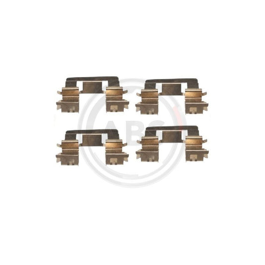 A.B.S. 1294Q Accessory Kit, Disc Brake Pads For Toyota Corolla