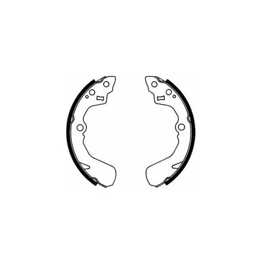 ABE C06012ABE Brake Shoe Set