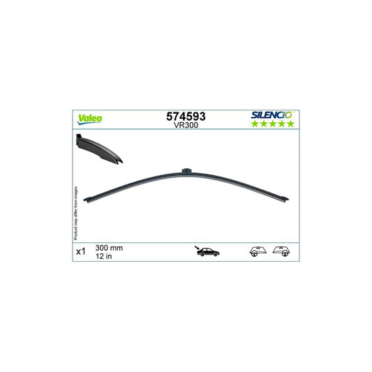 Valeo 574593 Wiper Blade | ML Performance UK Car Parts