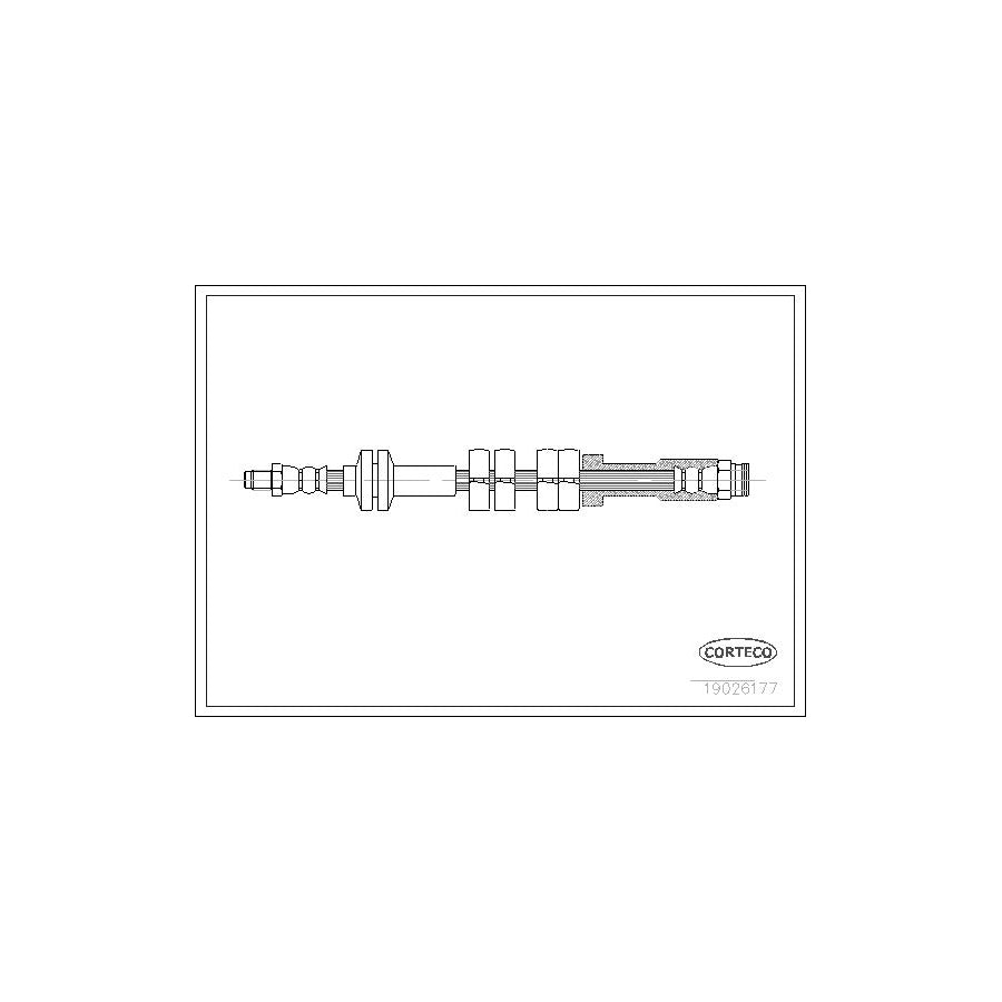 Corteco 19026177 Brake Hose | ML Performance UK