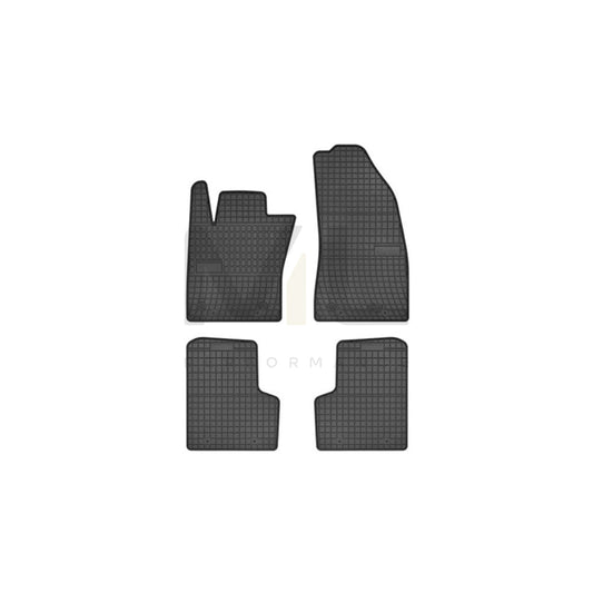 FROGUM Tailored 546115 Floor mat set for JEEP Renegade Off-Road (BU, B1) Elastomer, Front and Rear, Quantity: 4, Black | ML Performance Car Parts