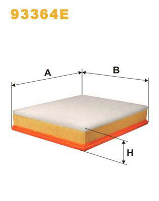 WIX Filters 93364E Air Filter