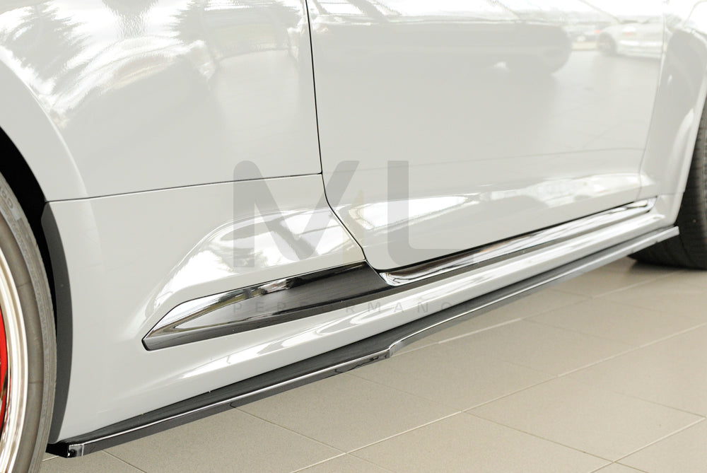 Rieger 00088208 Audi B9 F5 RS5 Side Skirt Splitter 6 | ML Performance UK Car Parts