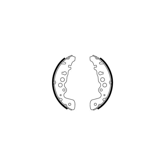 ABE C08018ABE Brake Shoe Set