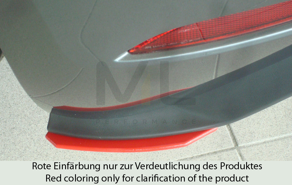 Rieger 00059595 VW Mk7 Golf Rear Side Splitter (GTI, GTD & GTE) 2 | ML Performance UK Car Parts