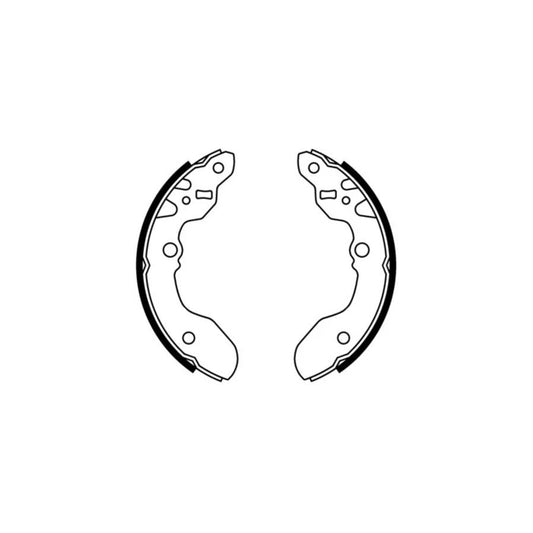 ABE C08015ABE Brake Shoe Set