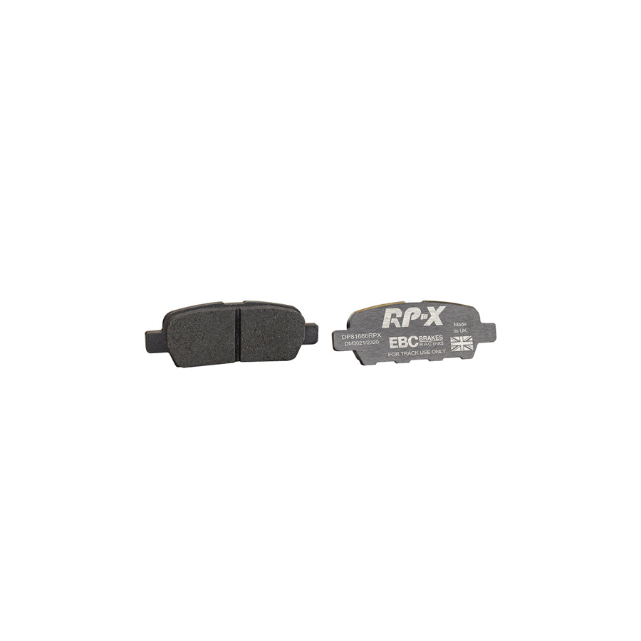 EBC DP81666RPX Nissan RP-X Full Race Rear Brake Pads - Akebono Caliper (Inc. Skyline, Stagea, 350Z) 1 | ML Performance UK Car Parts
