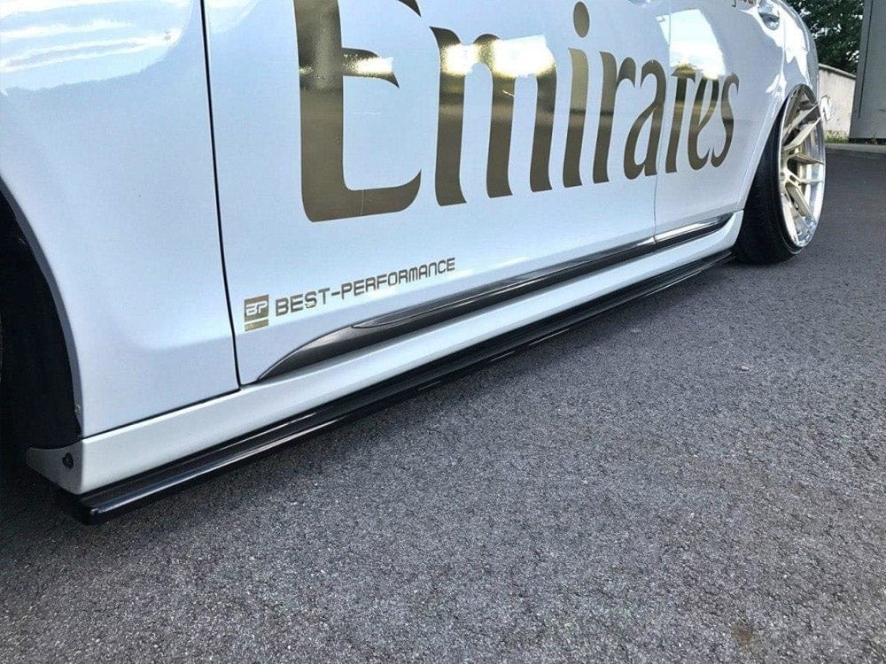 Maxton Design LE-GS-3F-SD1T Side Skirts Diffusers Lexus Gs 300 MK3 Facelift | ML Performance UK Car Parts