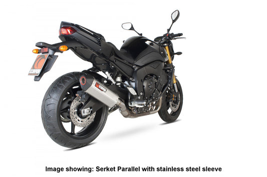 Scorpion RYA87CEO Yamaha Serket Parallel Slip-On - Carbon Fibre Sleeve (FZ8 / Fazer 8 ) | ML Performance UK UK