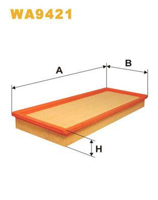 WIX Filters WA9421 Air Filter For Jaguar X-Type