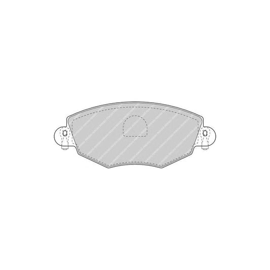 Ferodo Premier Eco Friction Fdb869 Brake Pad Set Not Prepared For Wear Indicator, Without Accessories | ML Performance Car Parts