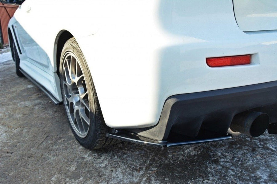 Maxton Design Mitsubishi Lancer EVO X Rear Side Splitters