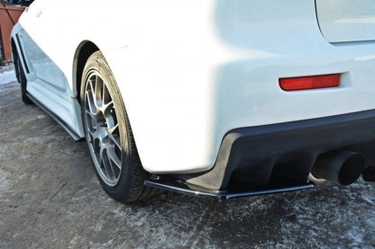 Maxton Design Mitsubishi Lancer EVO X Rear Side Splitters