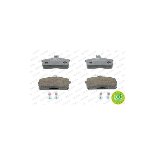 Ferodo Fsl1451 Brake Pad Set Fuse Technology Incl Wear Warning Contact