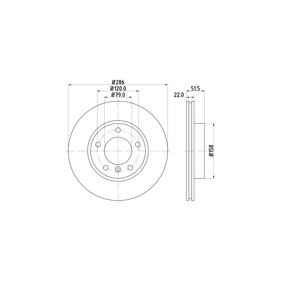 Hella 8FH 351 331-374 Heater Matrix