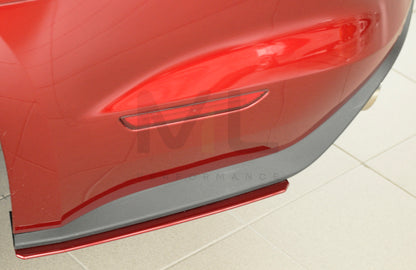 Rieger 00034253 Ford LAE Mustang 6 Rear Side Splitter 9 | ML Performance UK Car Parts