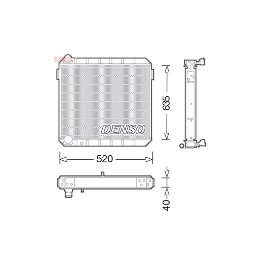 Denso DRM10110 Drm10110 Engine Radiator | ML Performance UK