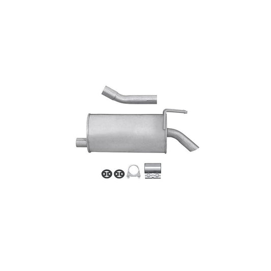 Hella 8LD 366 029-061 Rear Silencer For Fiat Multipla (186)