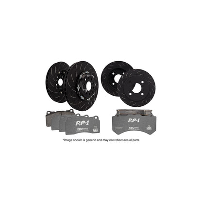 EBC P2DK029RP1 Audi Seat Skoda VW Full Vehicle Kit RP1 Full Race Pads & 2-Piece Fully-Floating Discs - ATE Caliper 1 | ML Performance UK Car Parts
