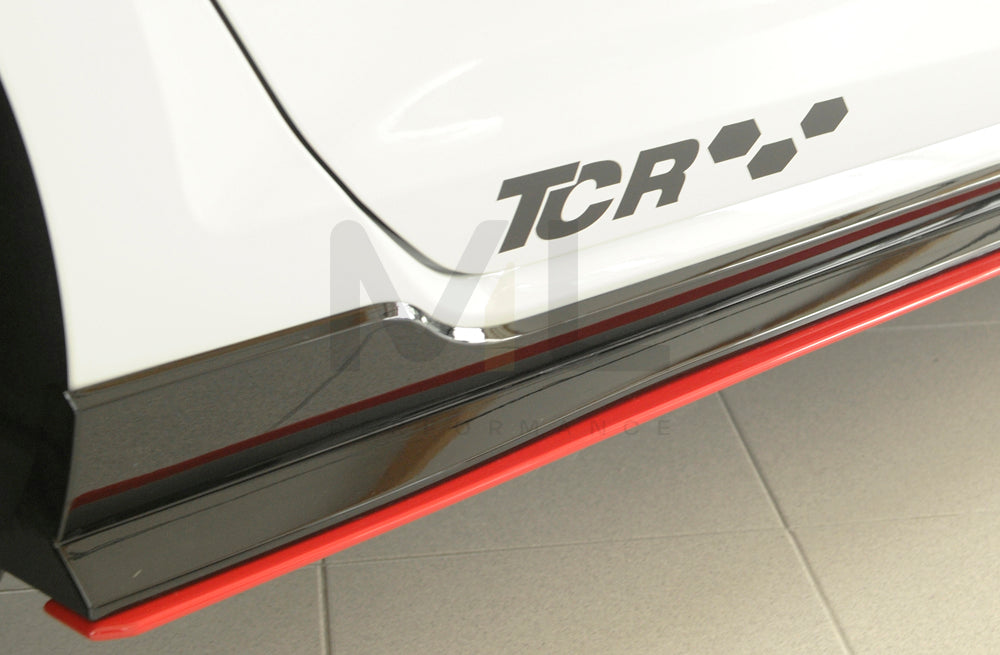 Rieger 00059517 VW Mk7 Golf GTI-TCR Side Skirt Splitter 3 | ML Performance UK Car Parts