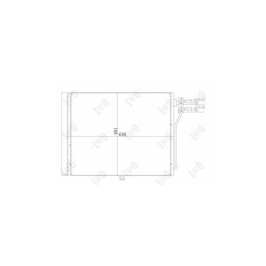 Abakus 0040160029 Air Conditioning Condenser For Bmw 5 Series | ML Performance UK