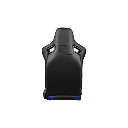 BRAUM Elite Series Racing Seats (Black & Blue) – Pair
