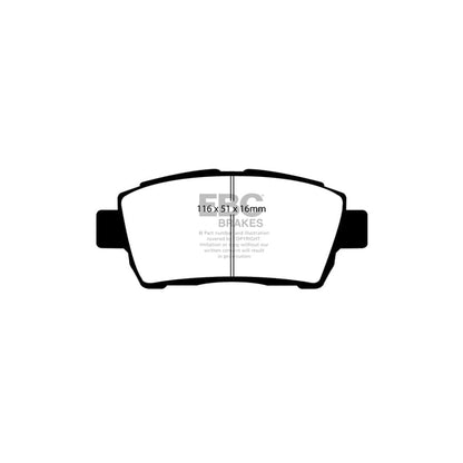 EBC PDKF1938 Toyota Ultimax Front Brake Pad & Plain Disc Kit - Sumitomo Caliper (Inc. Celica & Will) 2 | ML Performance UK Car Parts